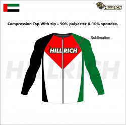 Compression Top with Zip